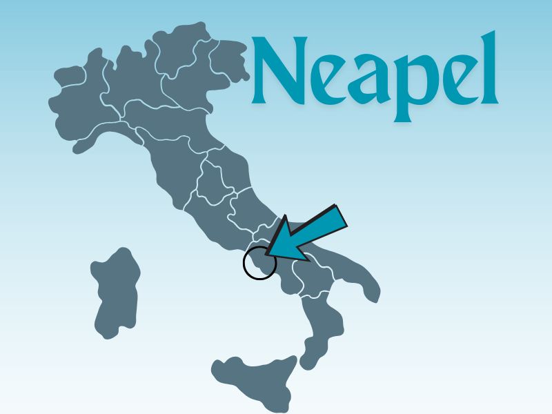 Neapel – passionen vid foten av Vesuvius